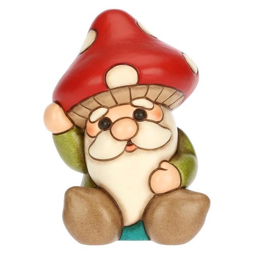 Gnomo oliver thun con cappello - thun,